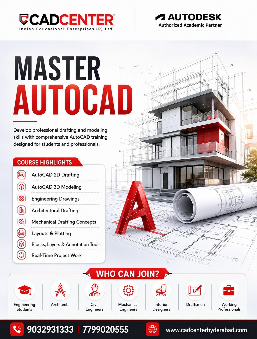 Cad Center Hyderabad 178313766310