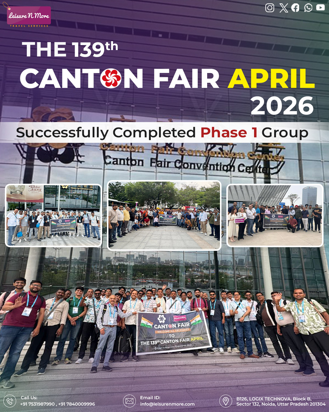 Canton Fair October   Tour Package 17784975676