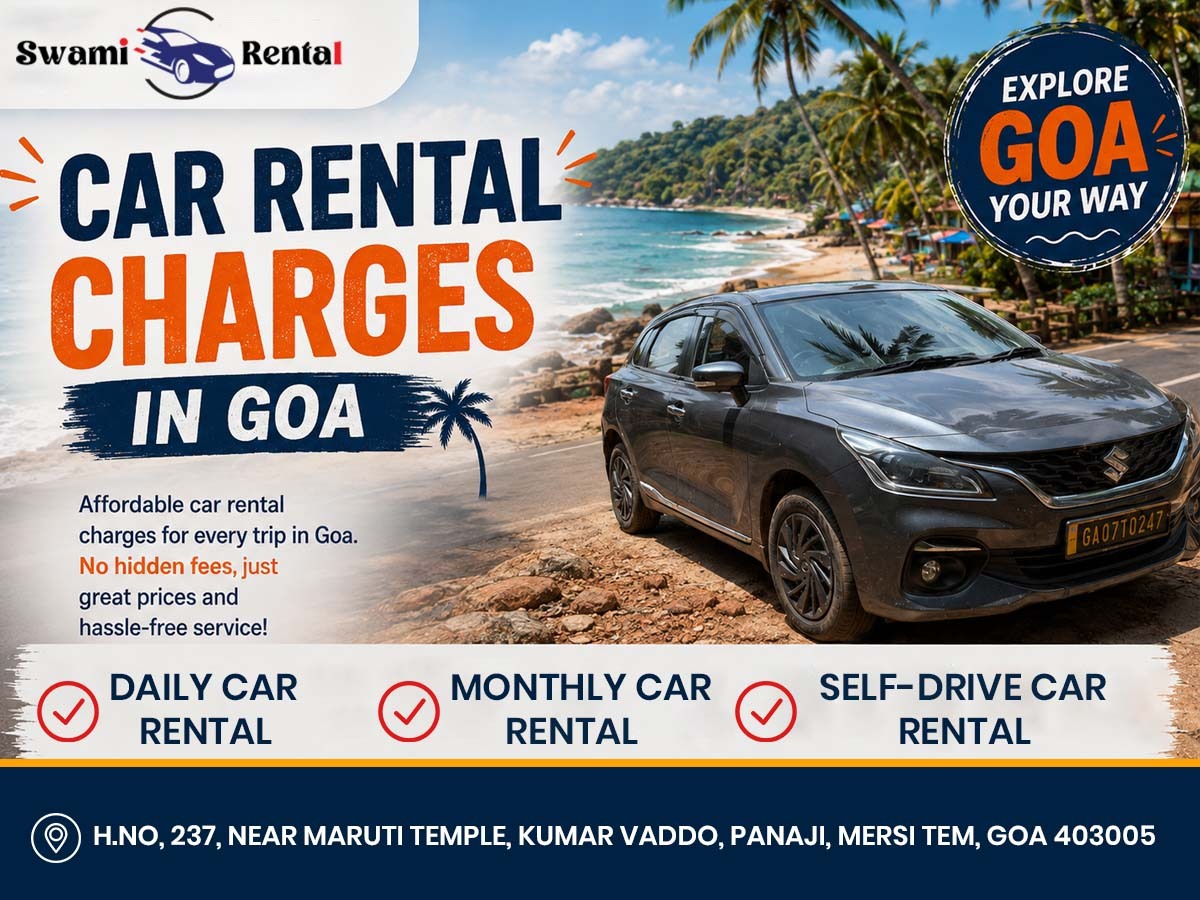 Car Rental Charges In Goa At Best Rates 17872051155