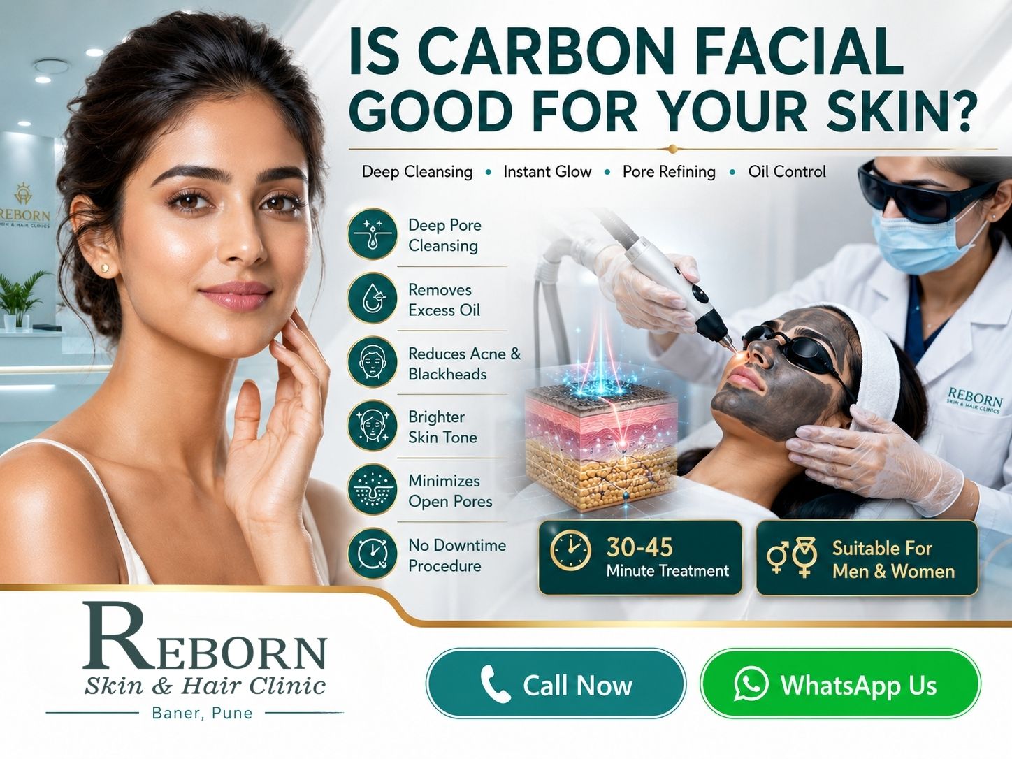 Carbon Facial Treatment In Baner Pune 17817829582
