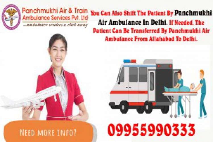 Cardiac Panchmukhi Air Ambulance Service In Allahabad With Doctors 2765329