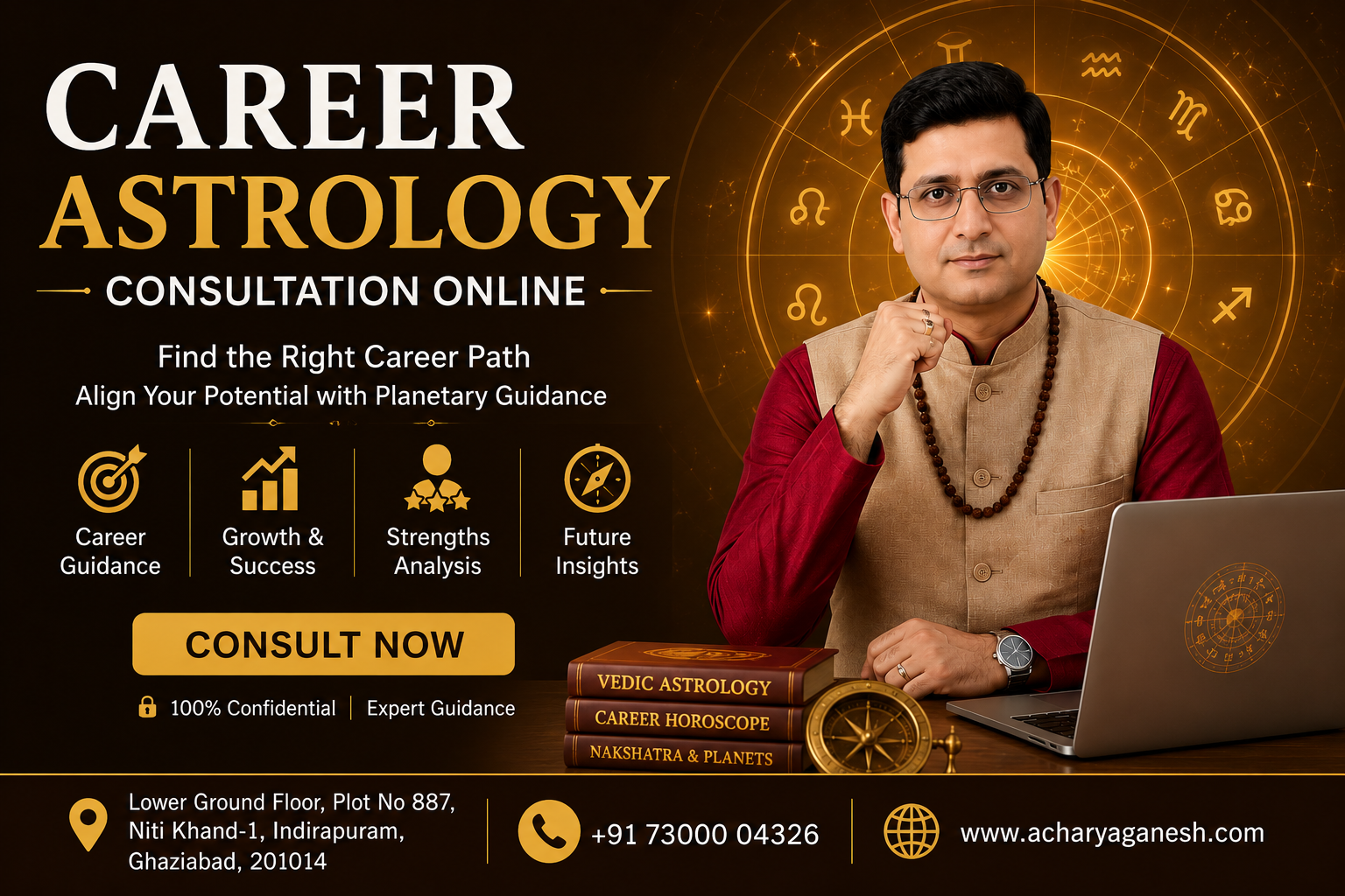 Career Astrology Consultation Online Ghaziabad 17787435969