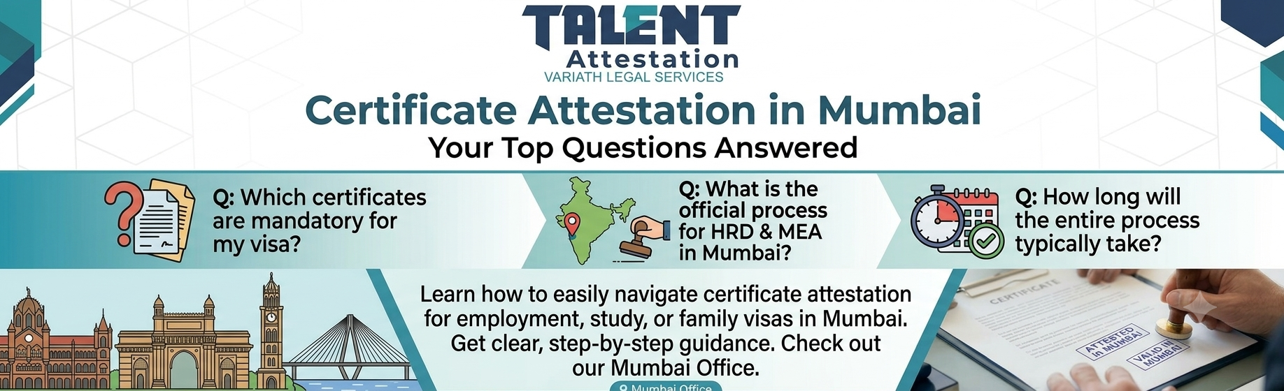 Certificate Attestation In Mumbai Talent Attestation 17916202377
