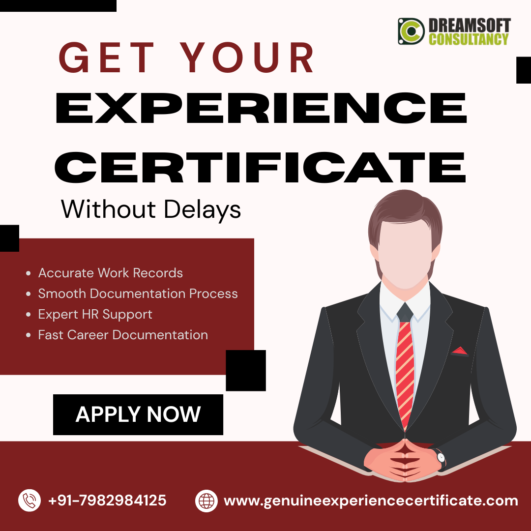 Chennai Experience Certificates Provider 17783902744
