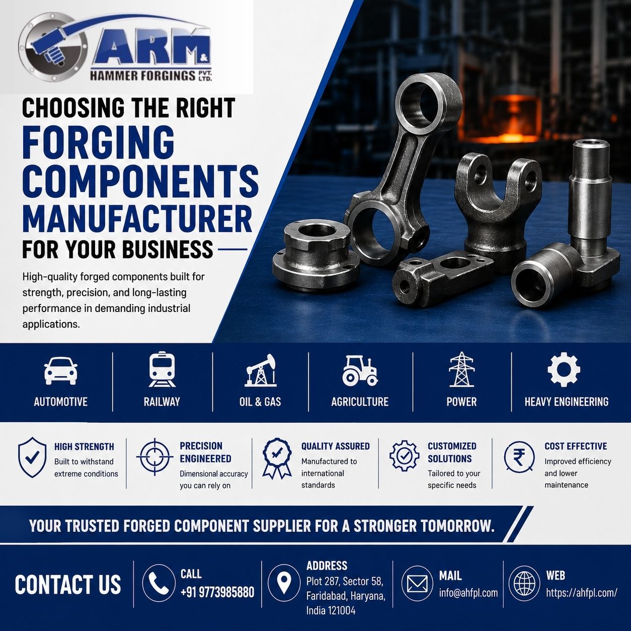 Choosing The Right Forging Components Manufacturer 17788457258