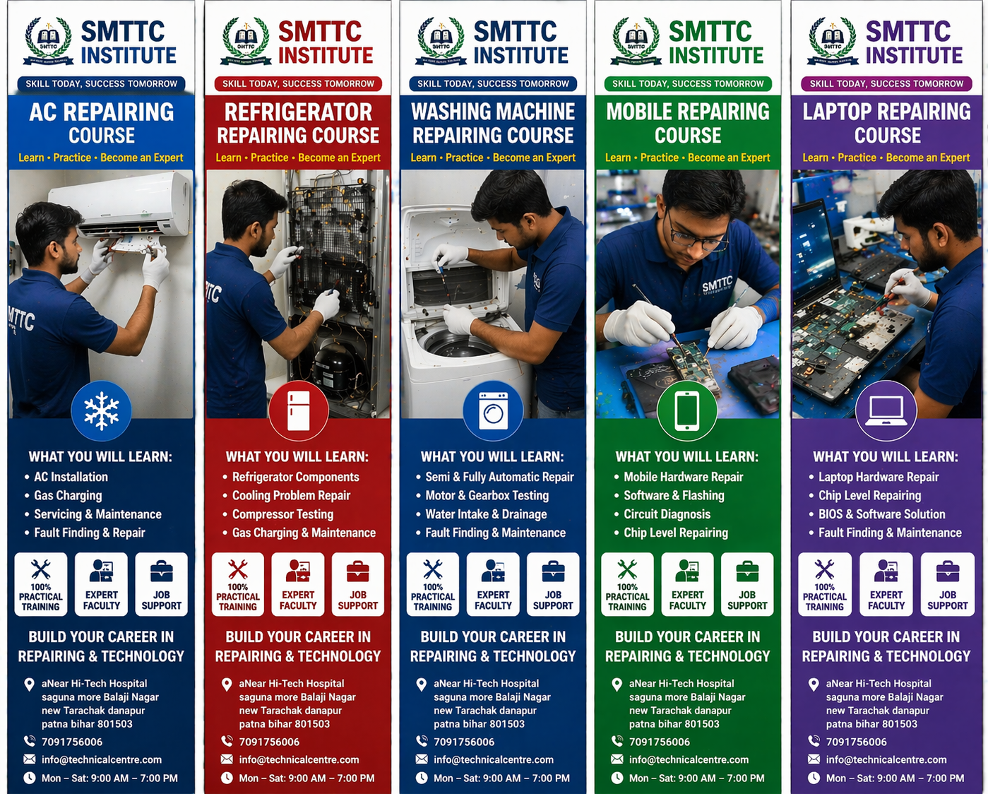 Complete Ac Fridge Washing Machine Repair Course In Patna 17819521670