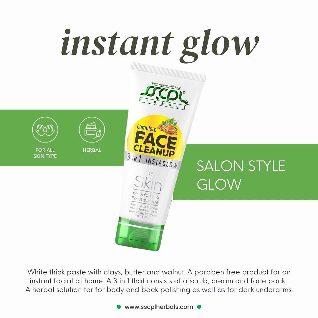 Complete Face Cleanup By Sscpl Herbals   Order Now 17004828626