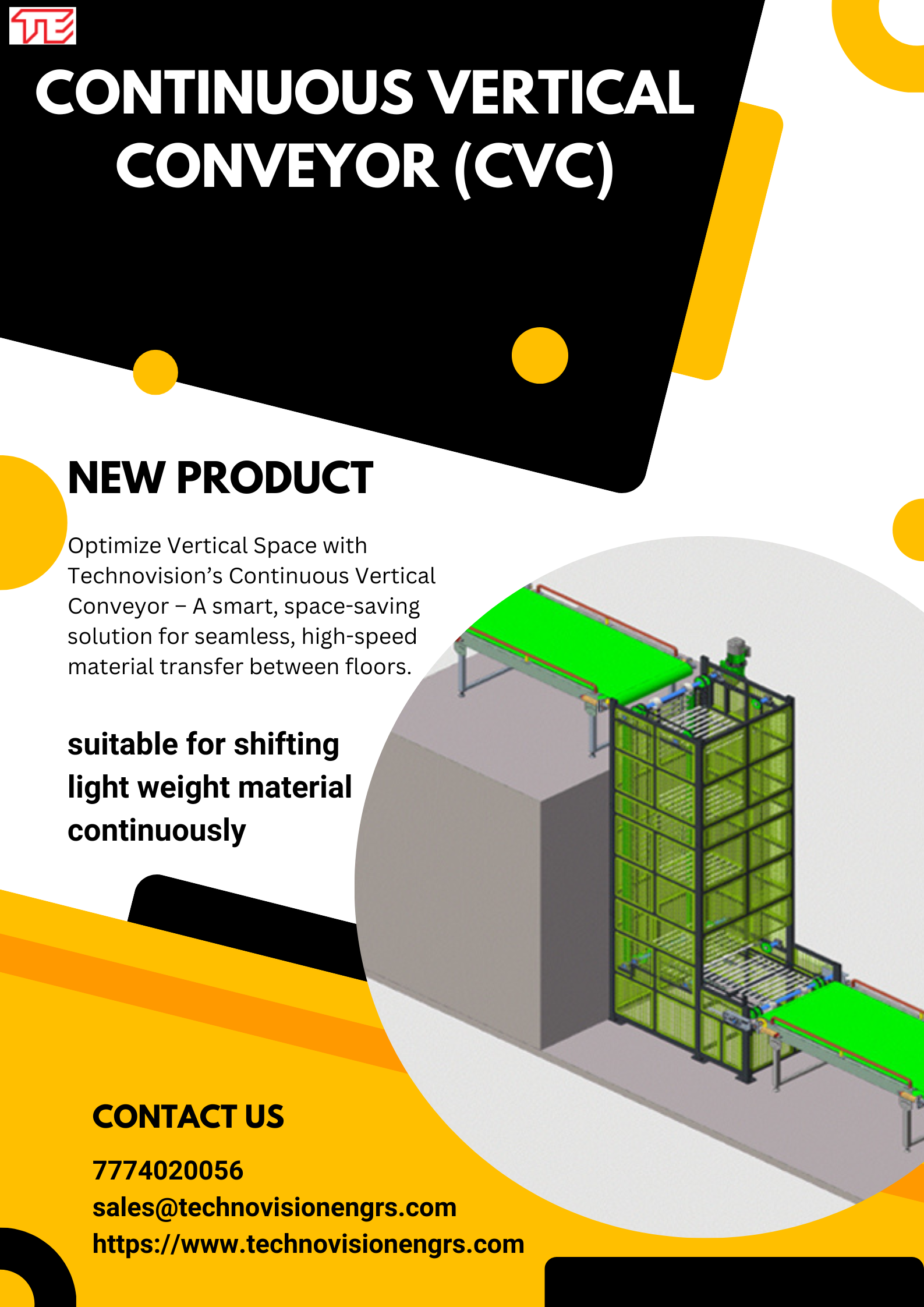 Continuous Vertical Conveyor 175497938210