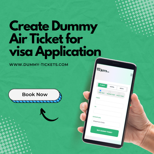 Create Dummy Air Ticket 17376217220
