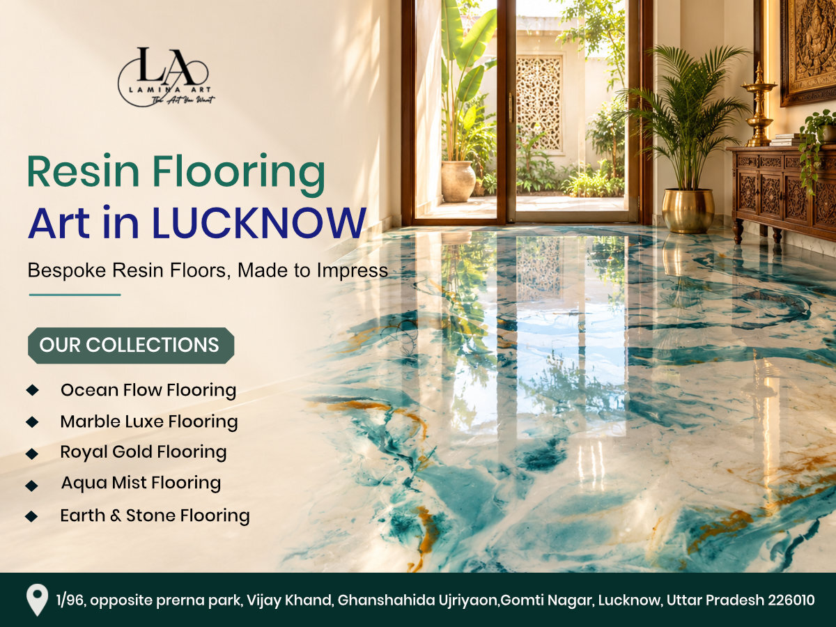 Custom Resin Floor Art In Lucknow Transform Your Space 178901945110