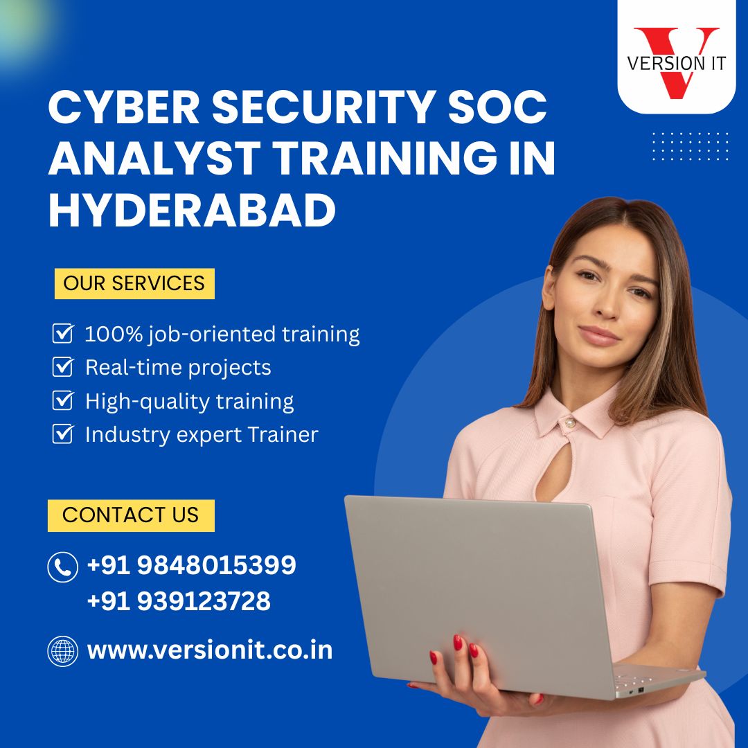 Cyber Security Soc Analyst Training In Hyderabad   Online Course 17770204400
