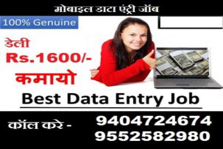 Data Entry Job Home Without Investment 2925786