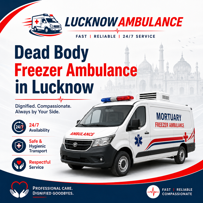 Dead Body Freezer Ambulance In Lucknow 17834891692
