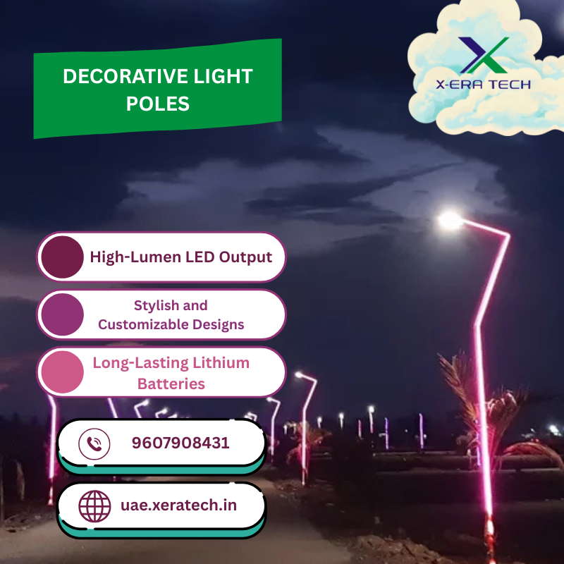 Decorative Light Poles For Streets In Uae Xeratech 17645878677