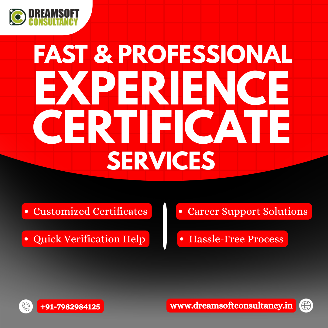 Delhi Experience Certificates Provider 17783177295