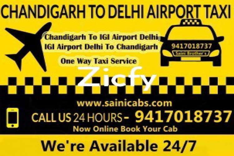 Delhi Igi Airport To Chandigarh One Way Taxi Service 4283632