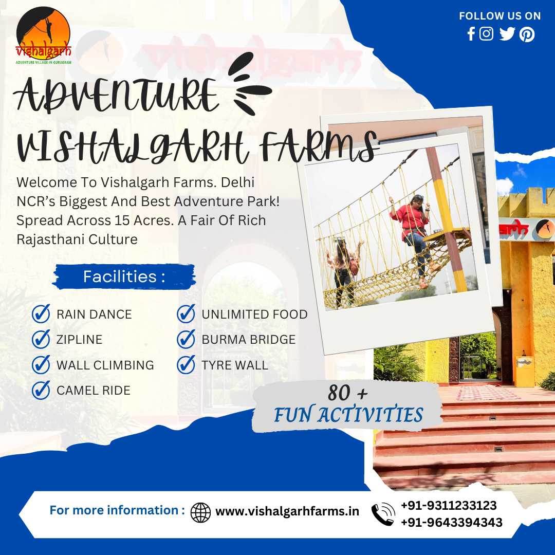 Delhi Ncr S Biggest And Best Adventure Park 168447326910