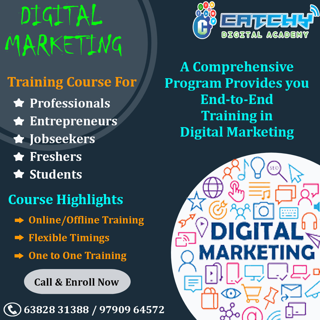 Digital Marketing Academy In Coimbatore Gandhipuram Catchy 17065163303