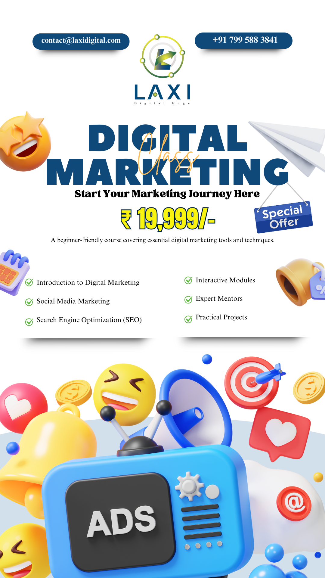 Digital Marketing Course At Laxi Digital 17603520694