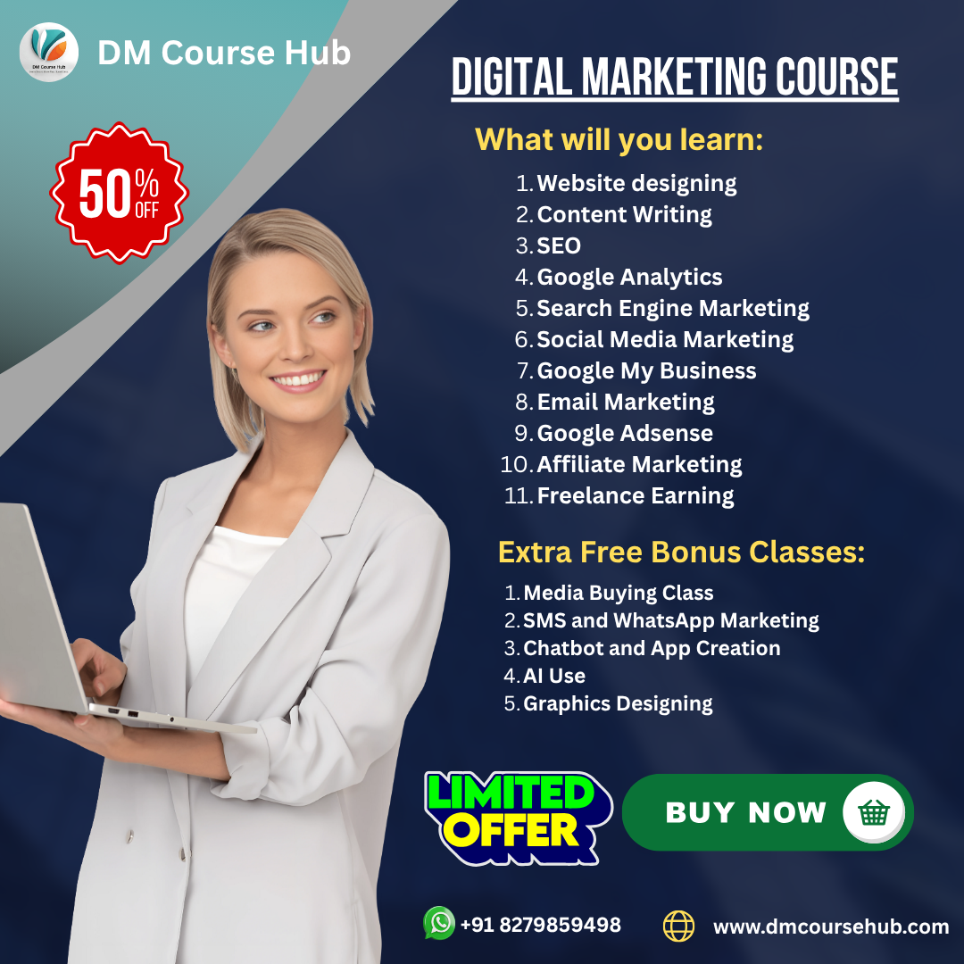 Digital Marketing Course By Dm Course Hub 175337709310