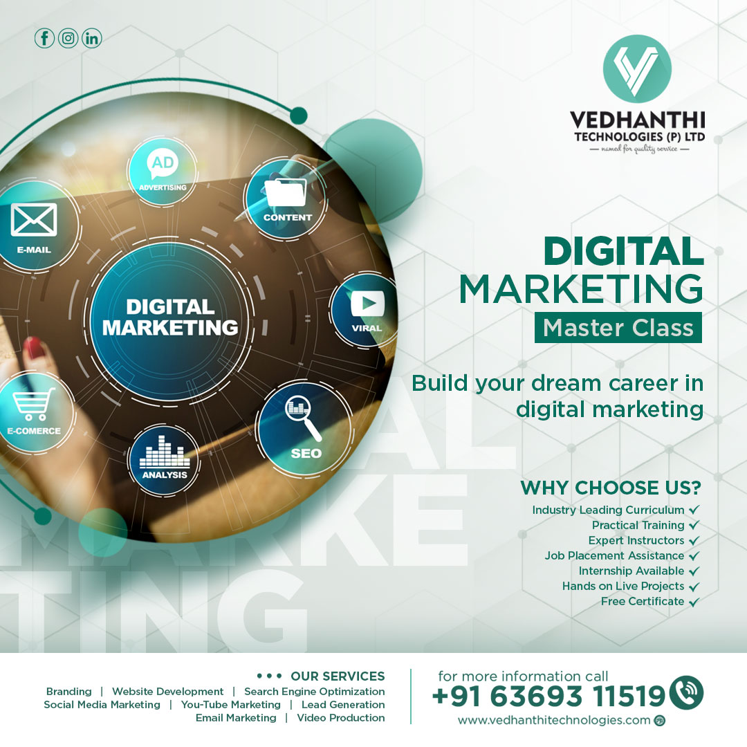 Digital Marketing Masterclass In Coimbatore 16911485493