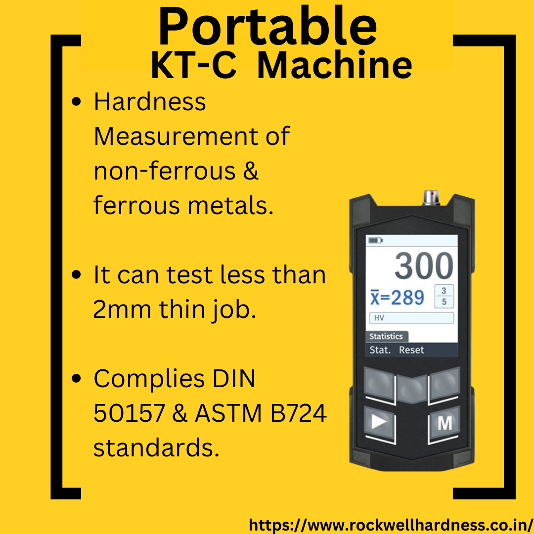 Digital Motorised Rockwell Hardness Tester For Thin Aluminium Sheets 16708274853