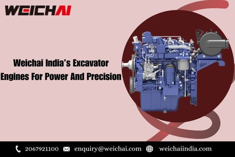 Discover Power And Precision With Weichai India Excavator Engines 17246732867