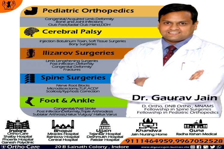 Dr Gaurav Jain Best Pediatric Orthopedic And Spine Surgeon 164086666110