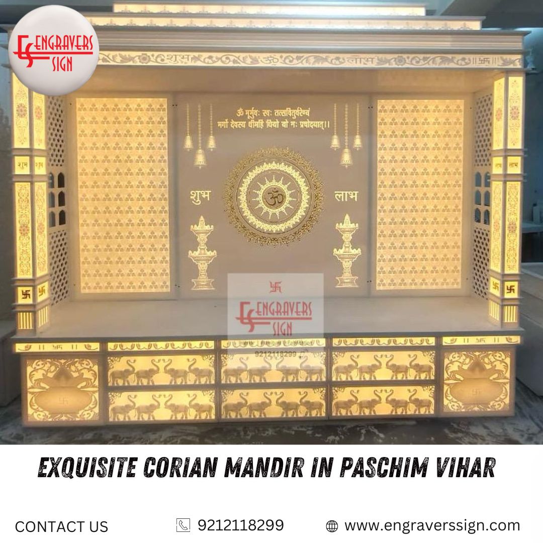 Exquisite Corian Mandirs In Paschim Vihar 17531001360
