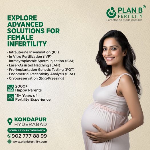 Female Infertility Treatment In Hyderabad Plan B Fertility 17279518778