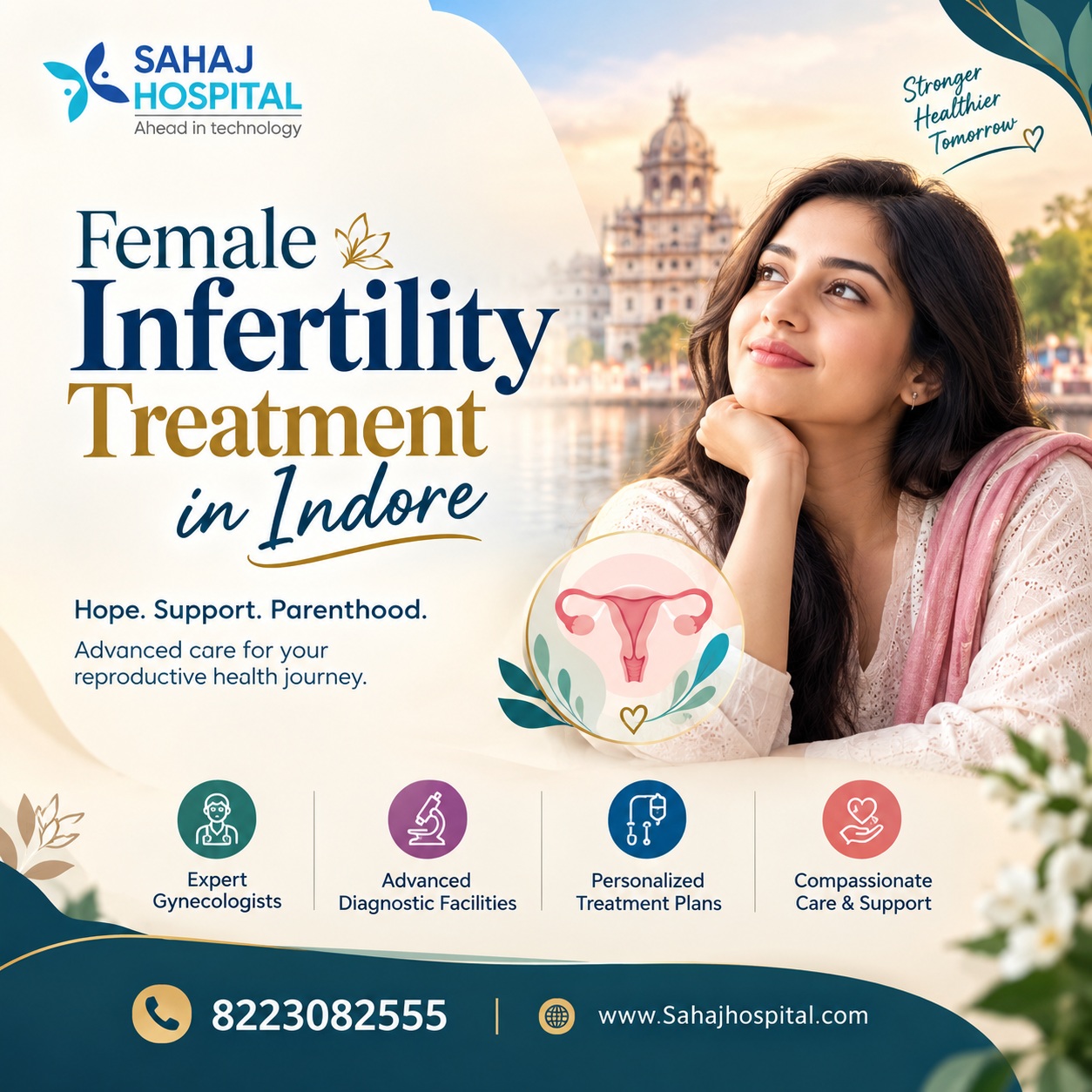 Female Infertility Treatment In Indore   Sahaj Hospital 17888505258