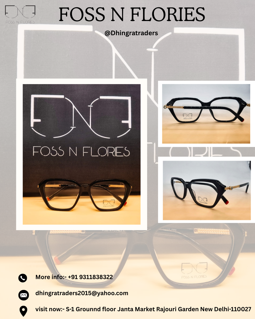 Foss N Flories Best Sunglass And Frame In Delhi 17684606659