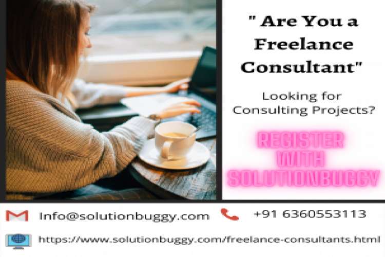 Freelance Consultant Independent Consultant Solutionbuggy 9912535