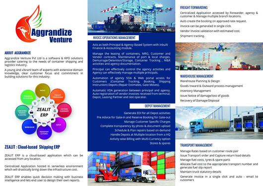 Freight Forwarding Software   Aggrandize Venture 16525126764