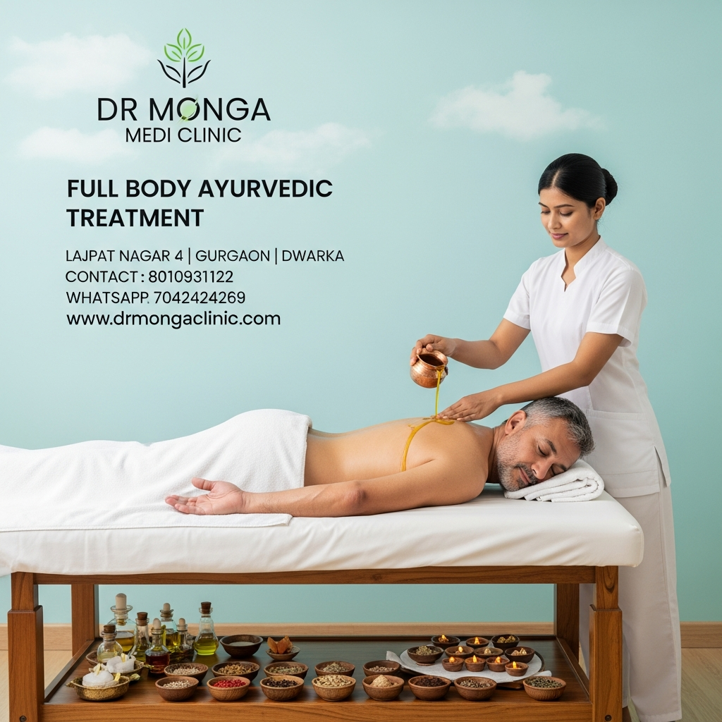 Full Body Ayurvedic Treatment Naturally At Dr Monga 17640641405