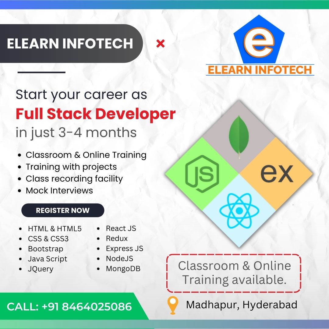 Full Stack Developer Course In Hyderabad 16885372191