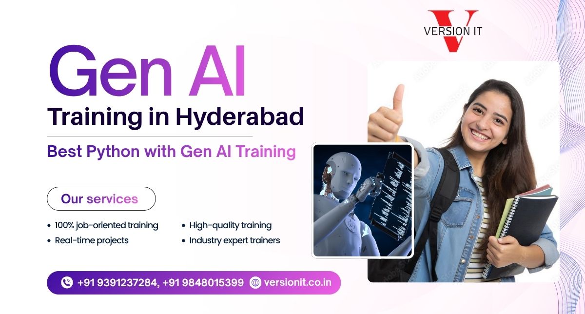 Gen Ai Training In Hyderabad Best Gen Ai Course 178187006810