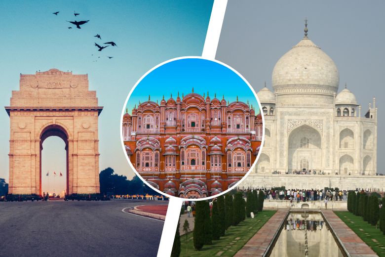 Golden Triangle Tour Packages With Taj Mahal Sightseeing 17782412777