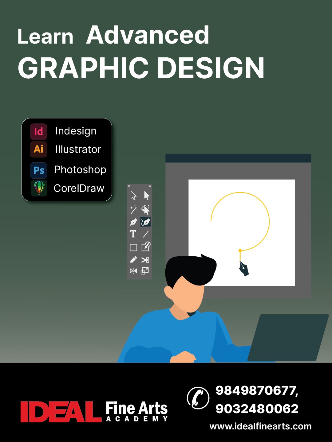 Graphic Designing Training Institute In Hyderabad Ideal Fine Arts 17728820345