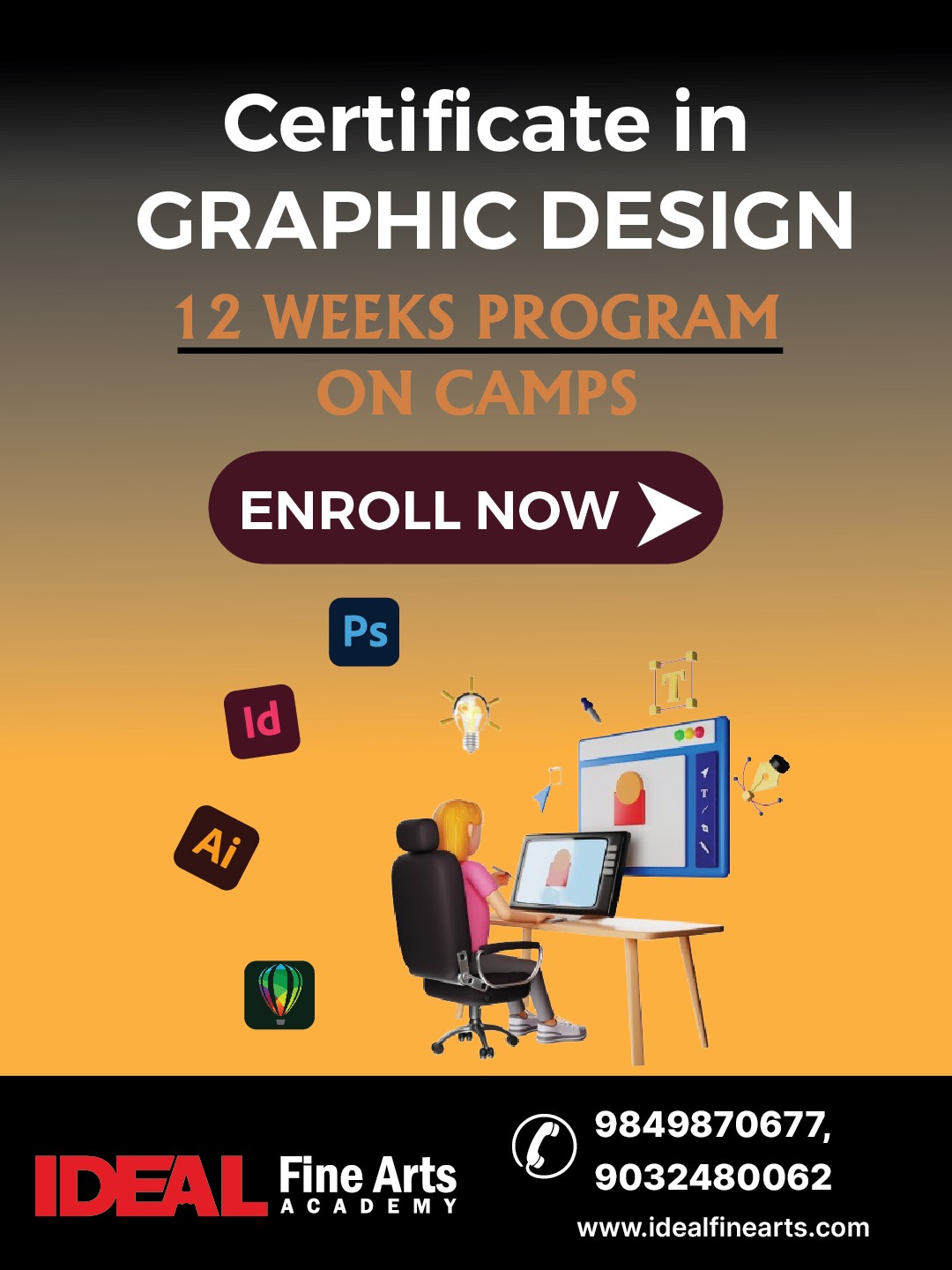 Graphic Designing Training Institute In Hyderabad 17727823862