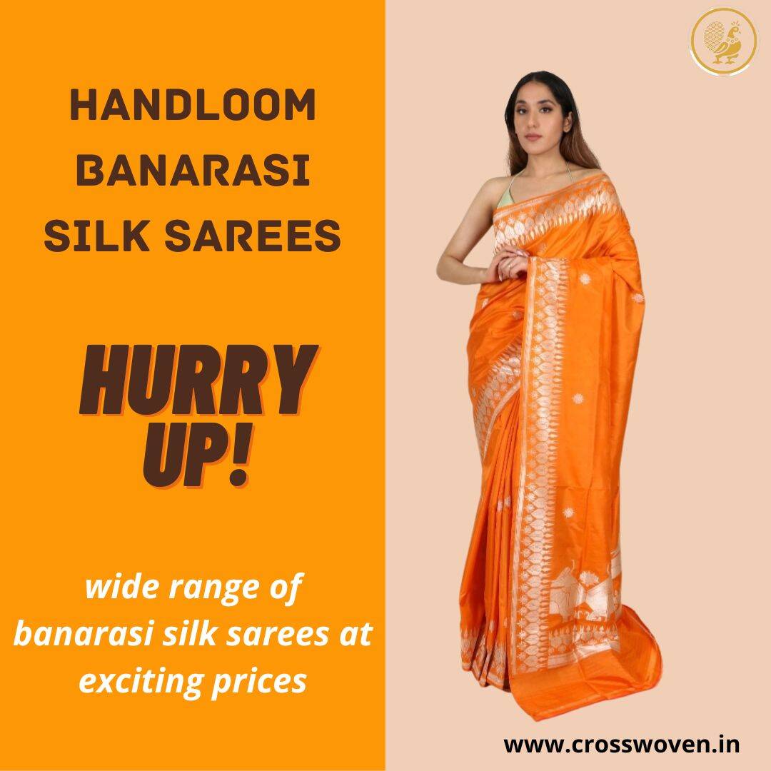 Handloom Banarasi Silk Sarees 16600492944
