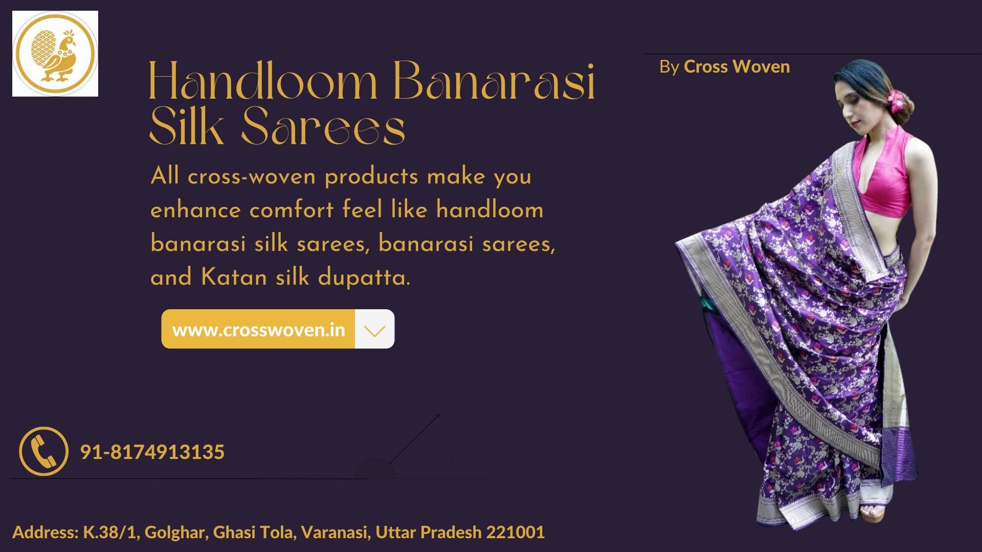 Handloom Banarasi Silk Sarees 16600492947