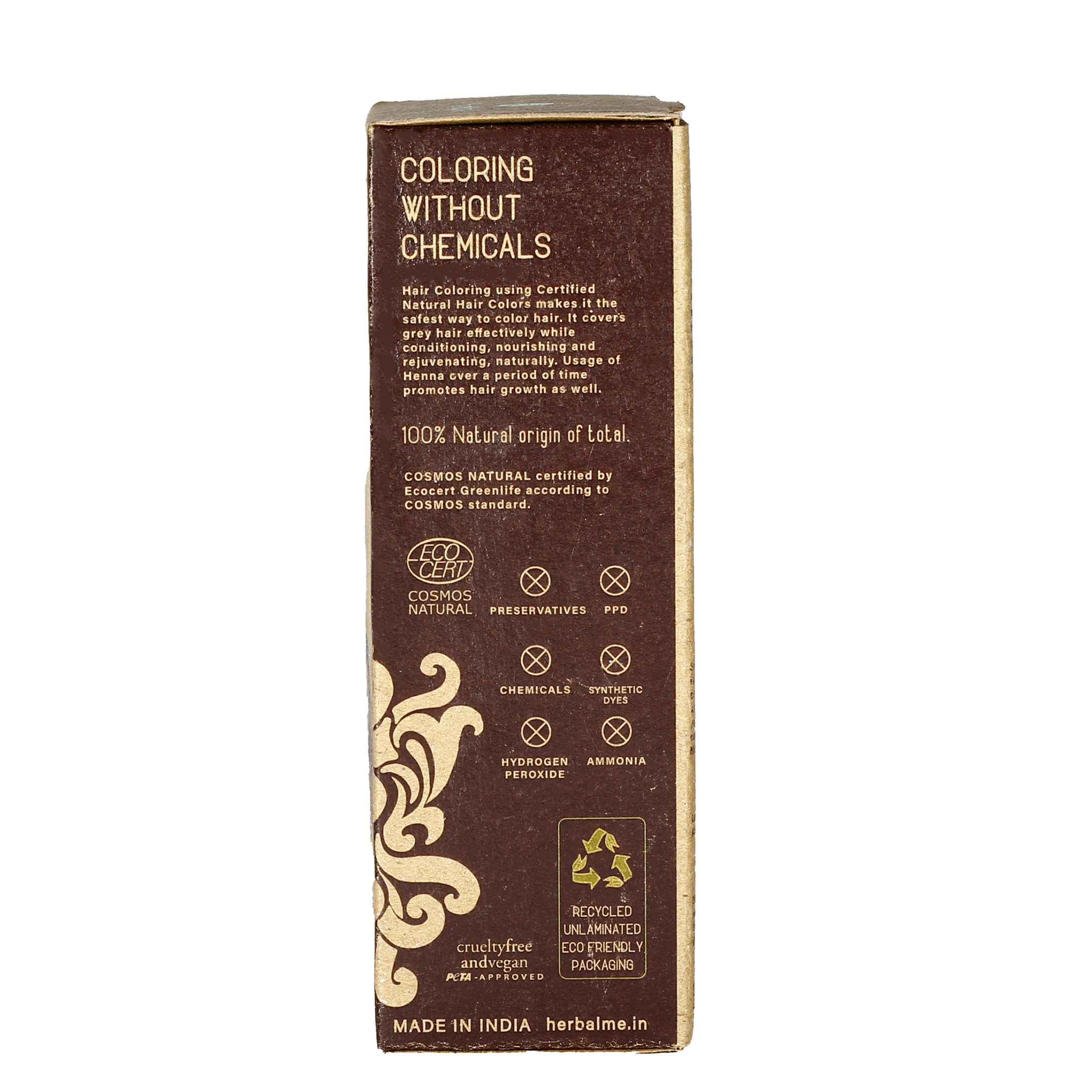 Herbal Me Natural And Certified Henna Hair Color 16862963171