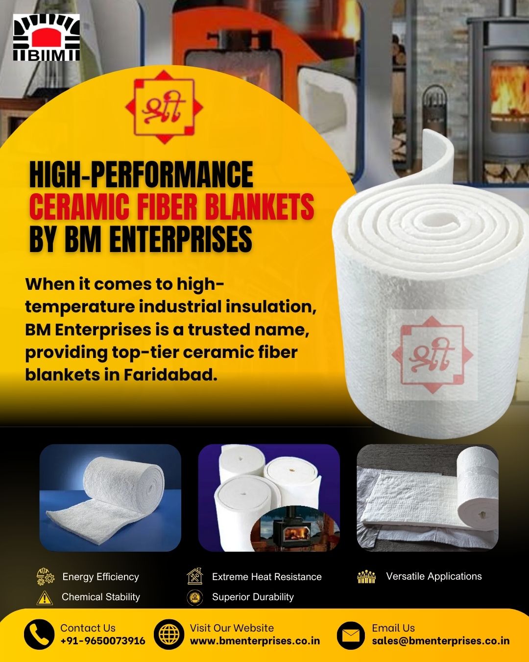 High Performance Ceramic Fiber Blankets In Faridabad 17669961669