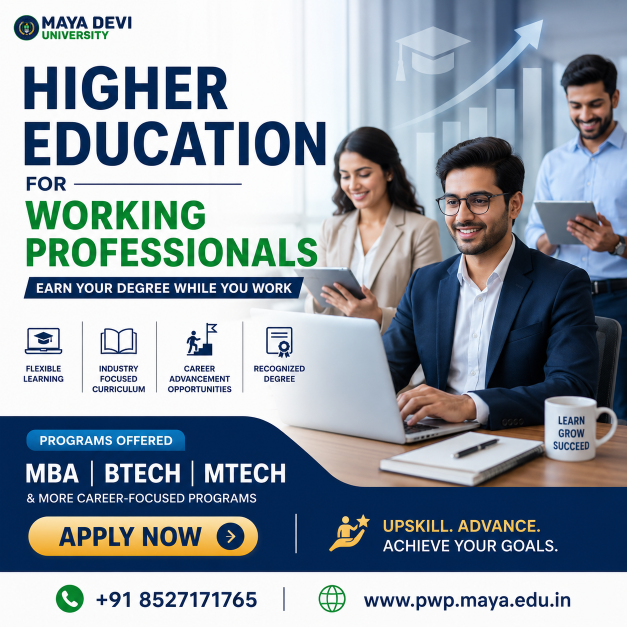 Higher Education For Working Professionals Maya Devi University Wilp 17815183610
