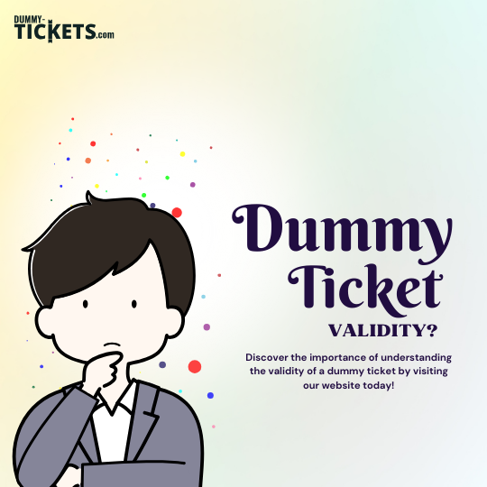 How Long Is A Dummy Ticket Valid 17371988698