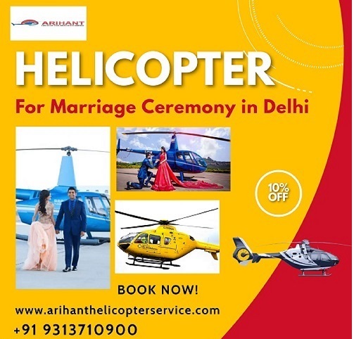 How To Book A Helicopter For Wedding In Delhi 167980175310