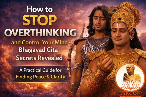 How To Stop Overthinking Naturally With Bhagavad Gita 17842264339