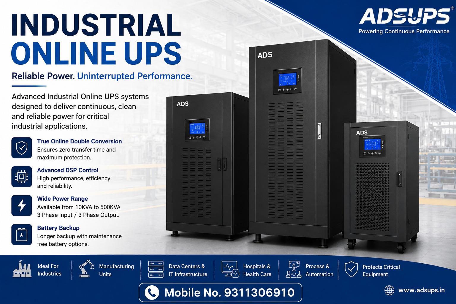 Industrial Online Ups Manufacturers 17851366756