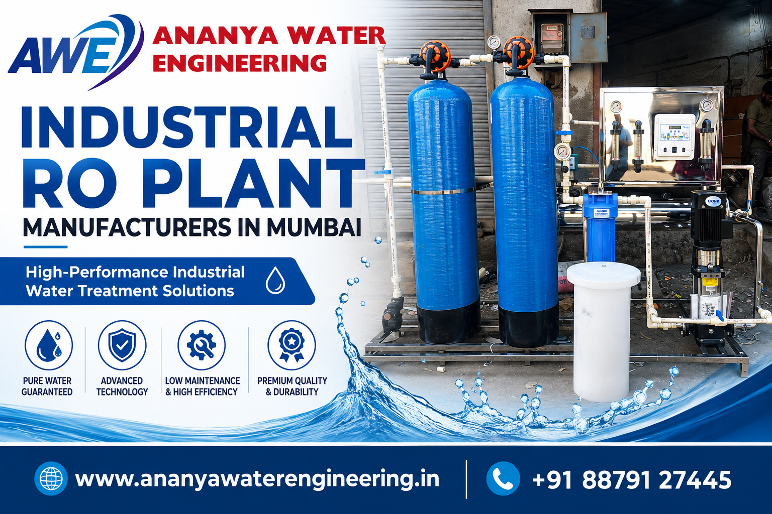 Industrial Ro Plant Manufacturers In Thane 17915492653